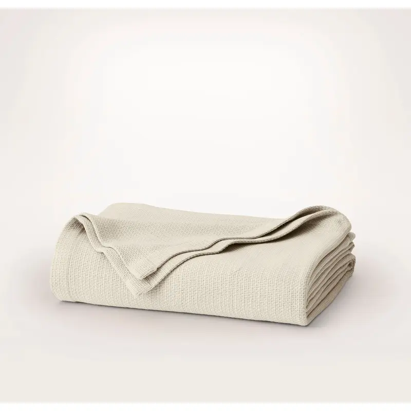 Lightweight Bed Blanket - Sand