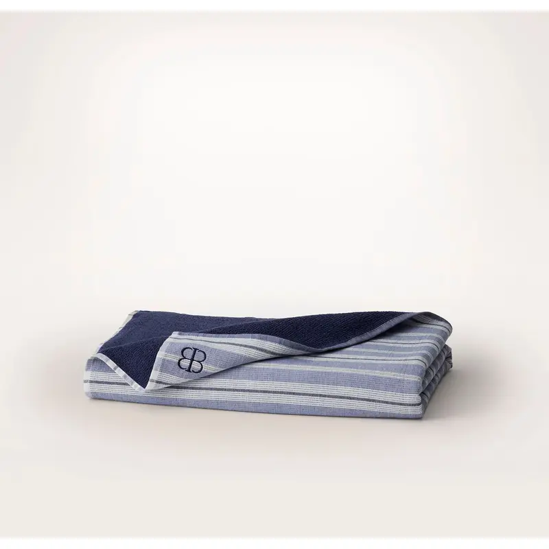 The Beach Blanket - Mineral Seaside Stripe
