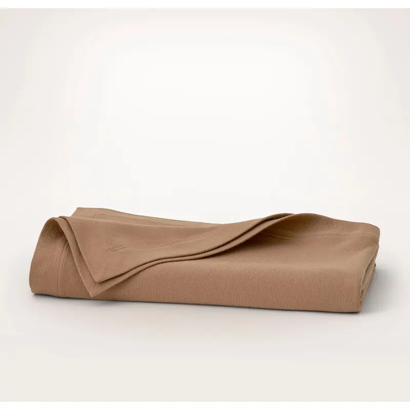 Essential Bed Blanket - Deep Camel