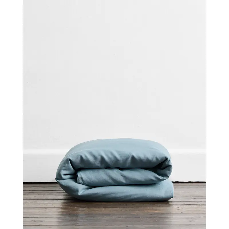 Lagoon 100% French Flax Linen Duvet Cover