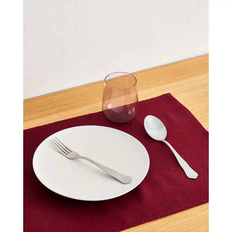 Mulberry 100% French Flax Linen Placemats (Set of Four)