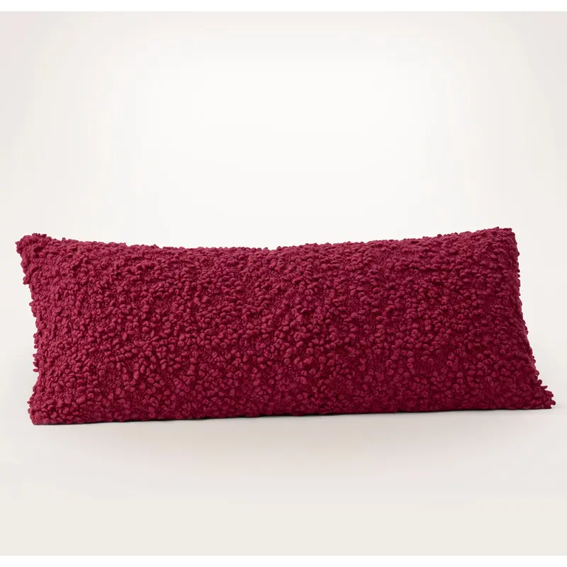 Cozy Boucl Pillow Cover - Holly