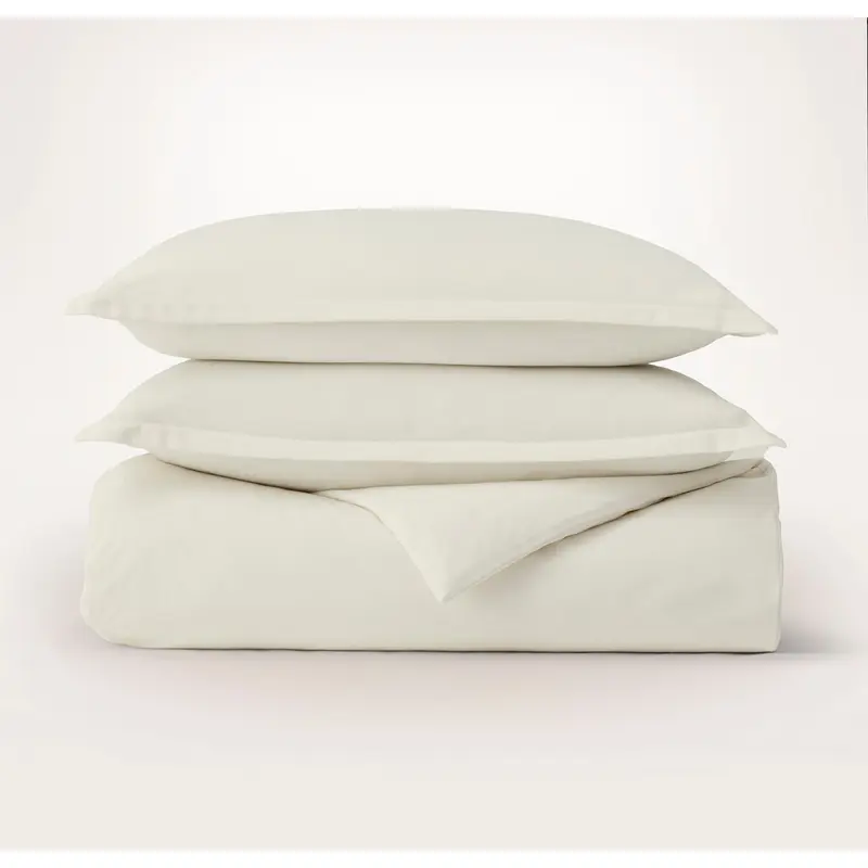 Flannel Duvet Set - Cream