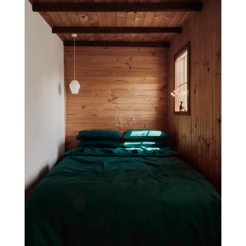 Forest 100% French Flax Linen Bedding Bundle