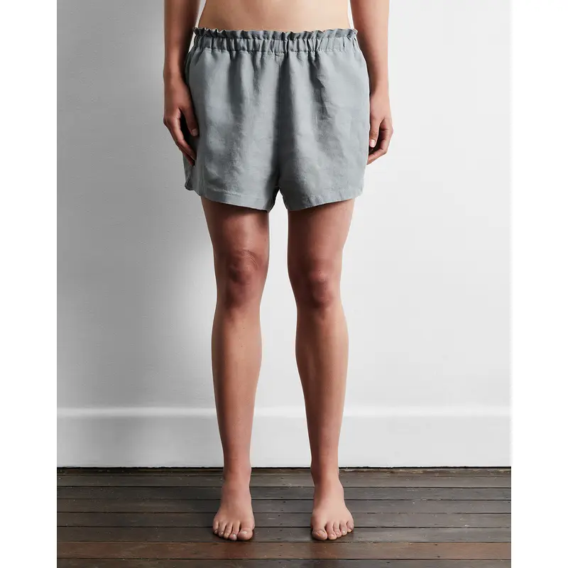 Mineral 100% French Flax Linen Shorts