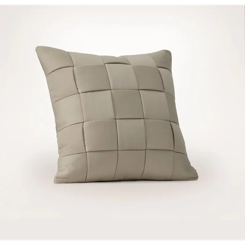 The Woven Icon Pillow Cover (22x22) - Oak