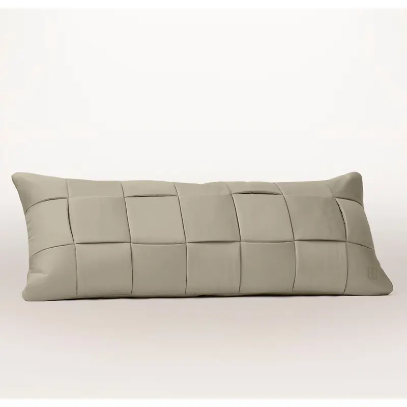 The Woven Icon Pillow Cover (Lumbar) - Oak