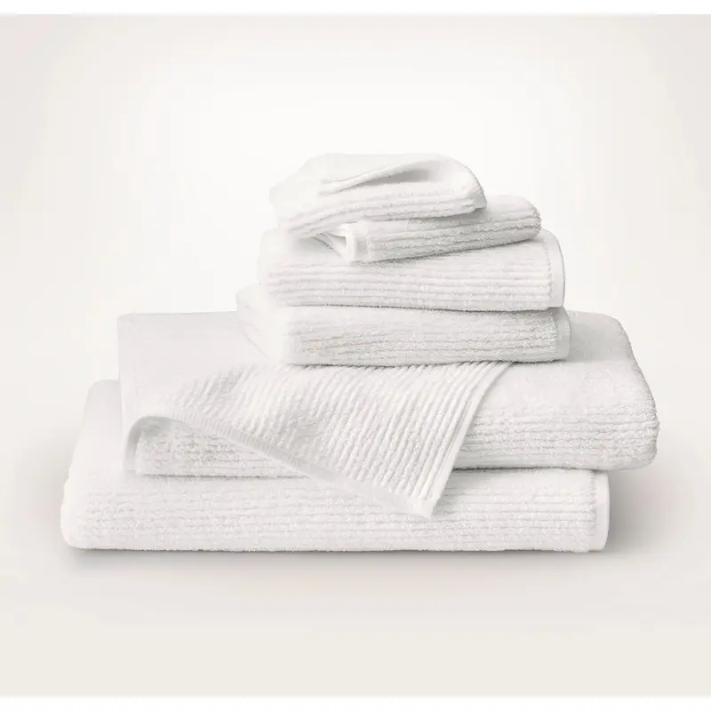 Turkish Ribbed Bath Sheet Set