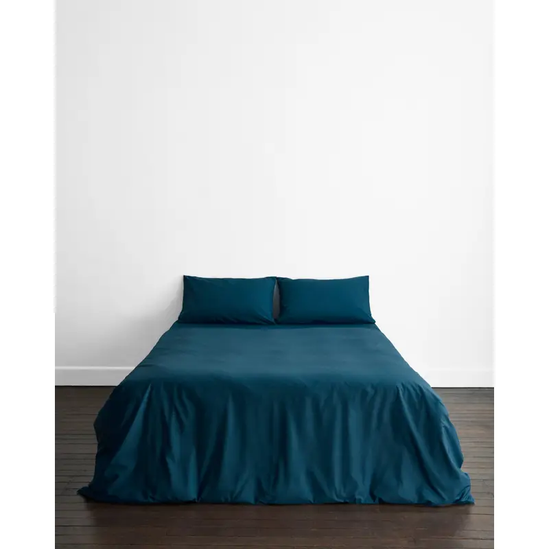 Aegean Organic Cotton Percale Bedding Set