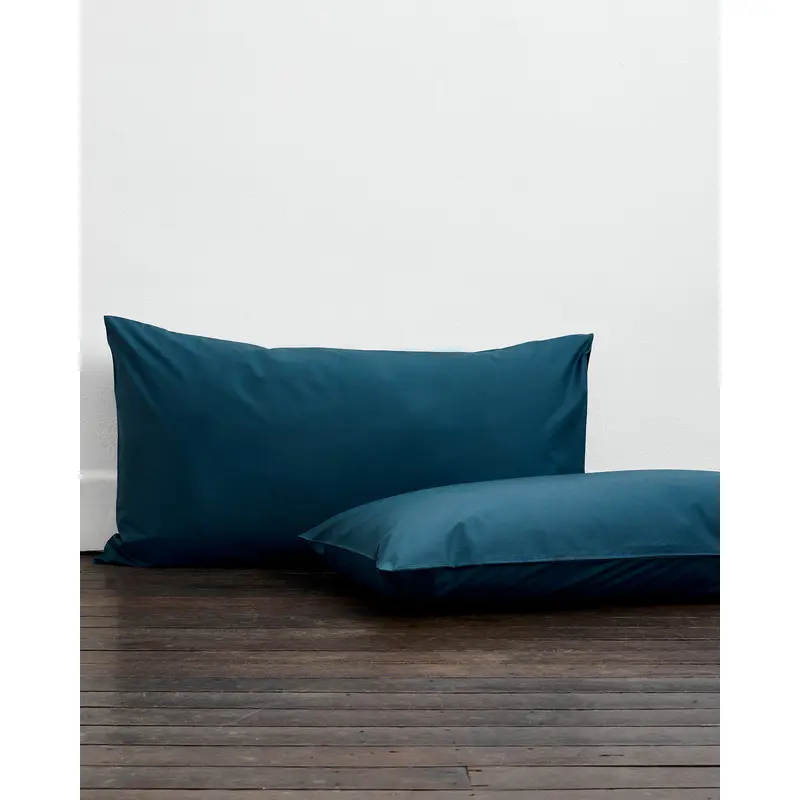 Aegean Organic Cotton Percale King Pillowcases (Set of Two)