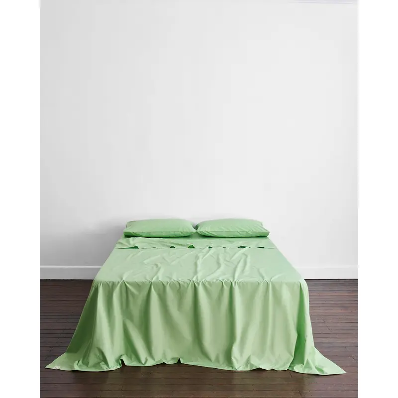 Apple Organic Cotton Percale Flat Sheet