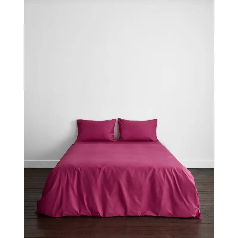 Berry Organic Cotton Percale Bedding Set