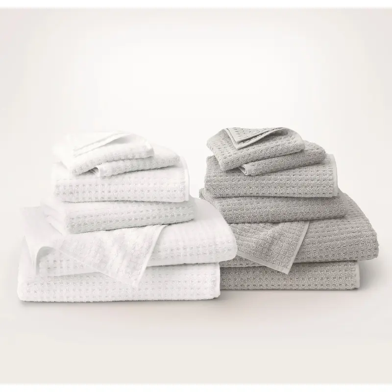 Complete Turkish Waffle Bath Towel Bundle