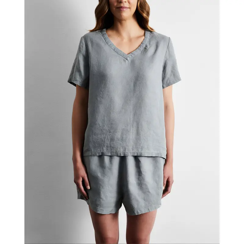 Mineral 100% French Flax Linen T-Shirt