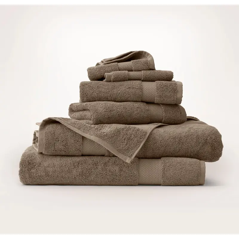 Plush Bath Sheet Set - Walnut