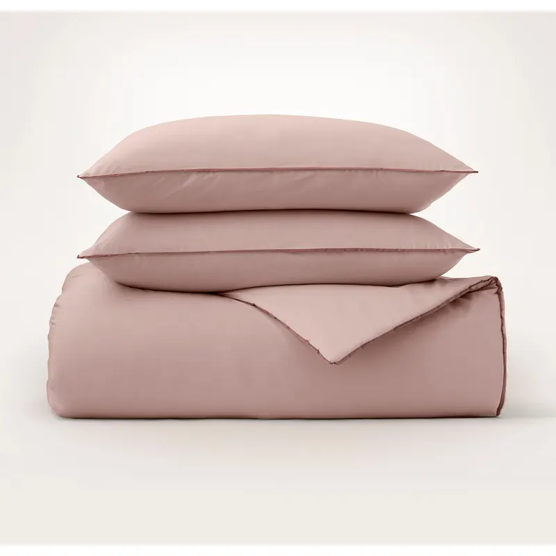 Signature Comforter Set - Dusty Rose
