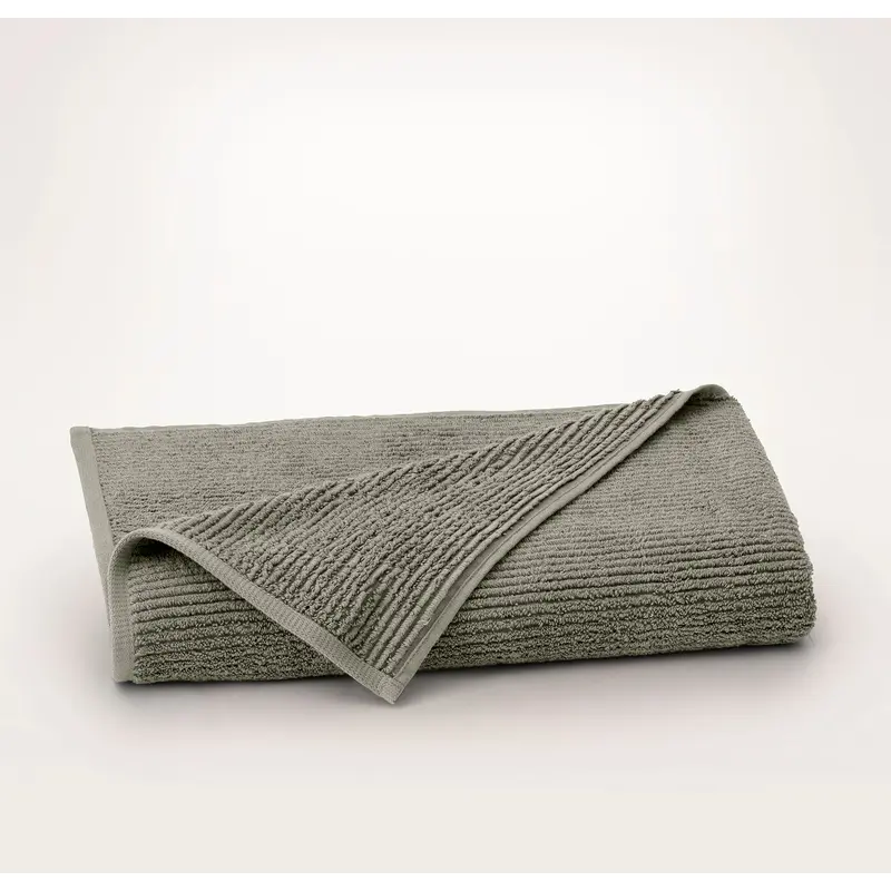 Turkish Ribbed Bath Sheet - Juniper