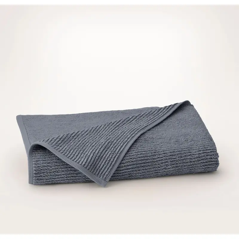 Turkish Ribbed Bath Sheet - Mineral