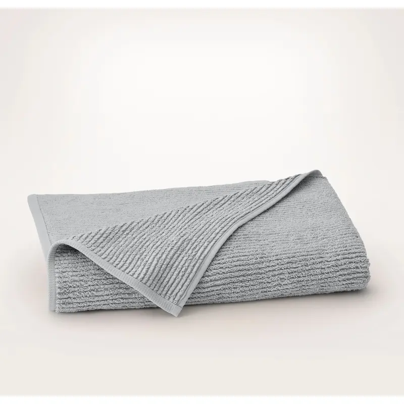 Turkish Ribbed Bath Sheet - Shore