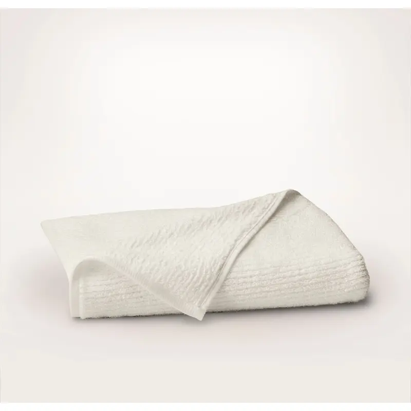 Turkish Ribbed Bath Towel - Cream