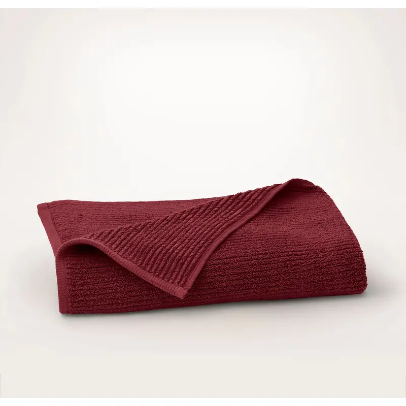 Turkish Ribbed Bath Towel - Holly