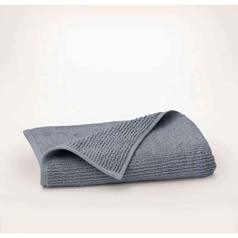 Turkish Ribbed Bath Towel - Mineral