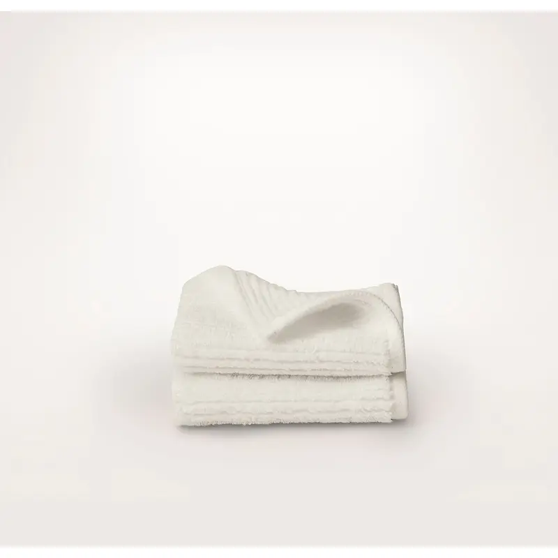 Turkish Ribbed Washcloths (Pair) - Cream