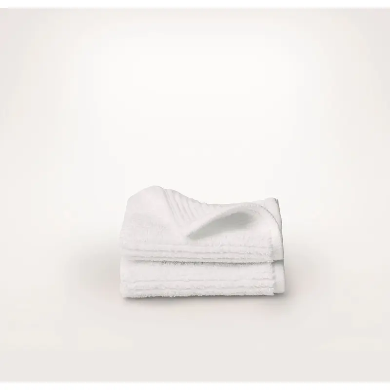Turkish Ribbed Washcloths (Pair) - White