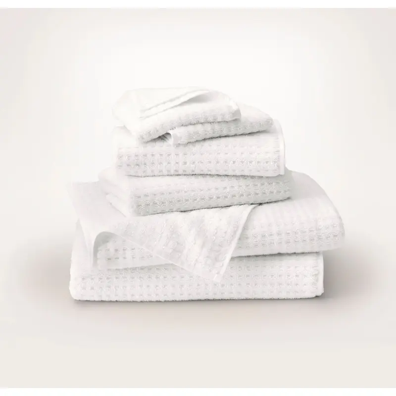 Turkish Waffle Bath Towel Set