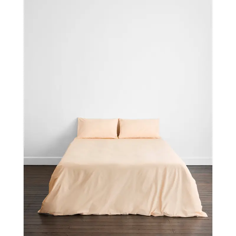 Vanilla Organic Cotton Percale Bedding Set