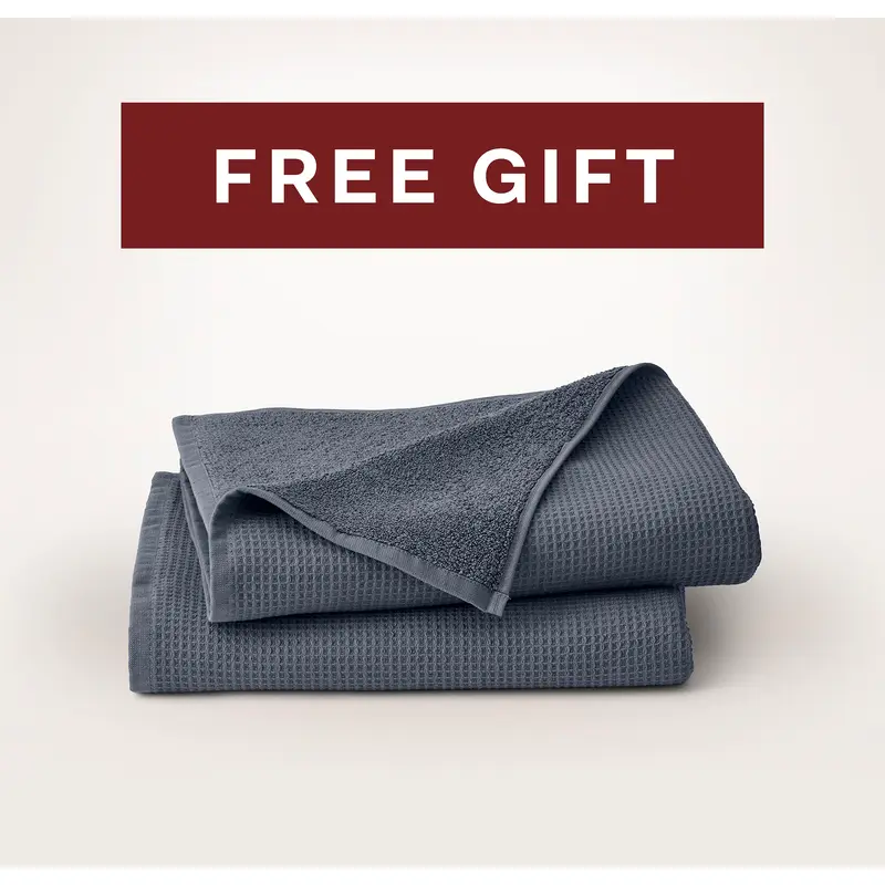 FREE Bath Towel Set of 2 - Mineral