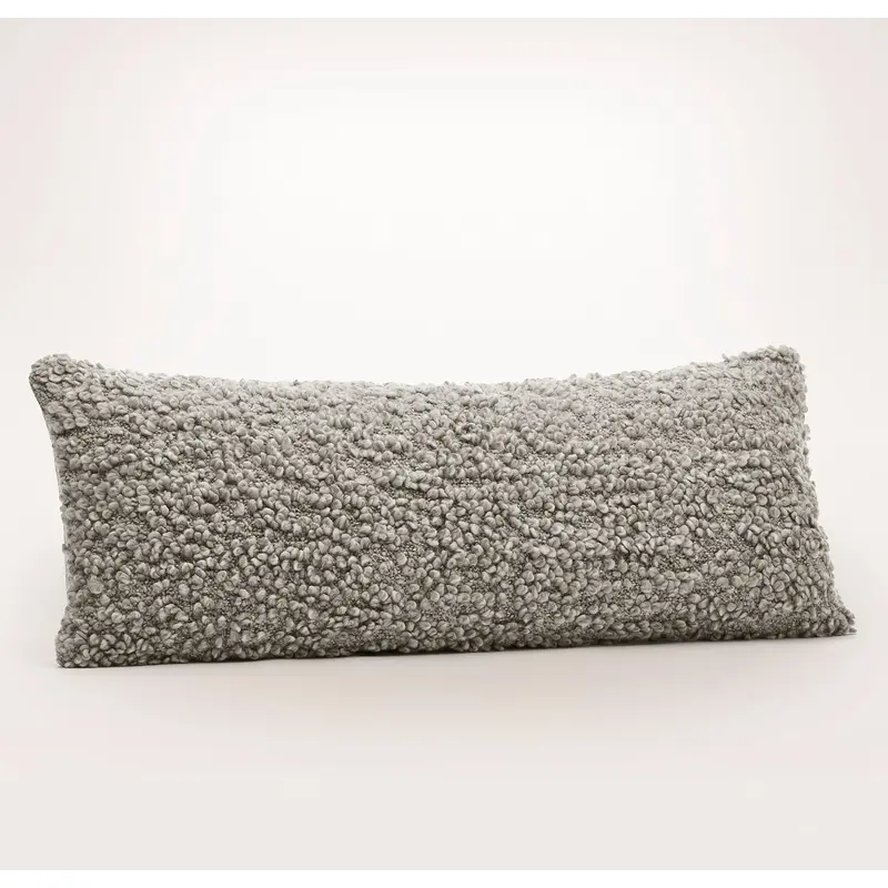 The Cozy Boucl Collection - Heathered Pewter