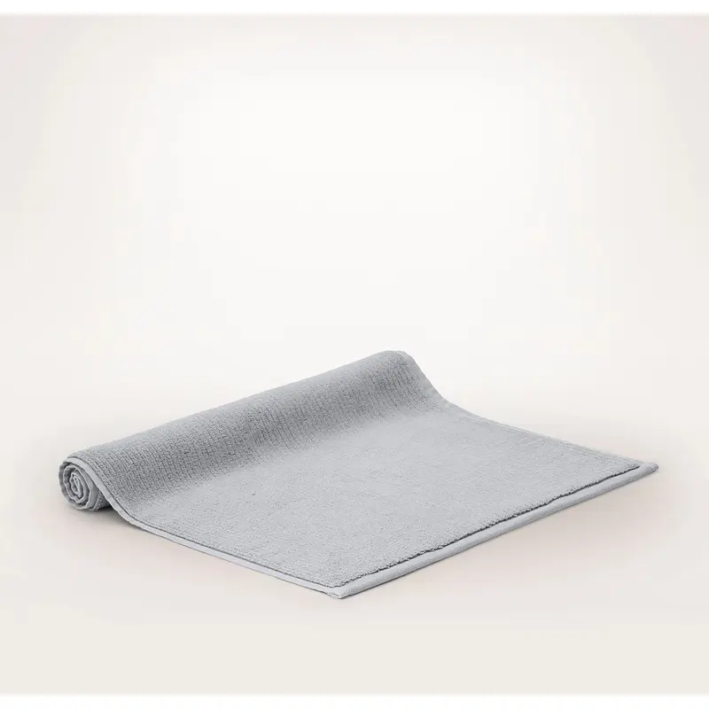 Turkish Ribbed Bath Mat - Shore