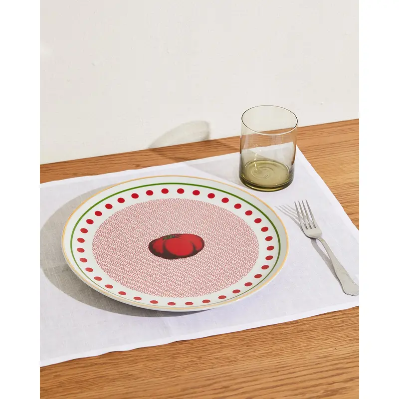 Bitossi Home Round Tomato Platter