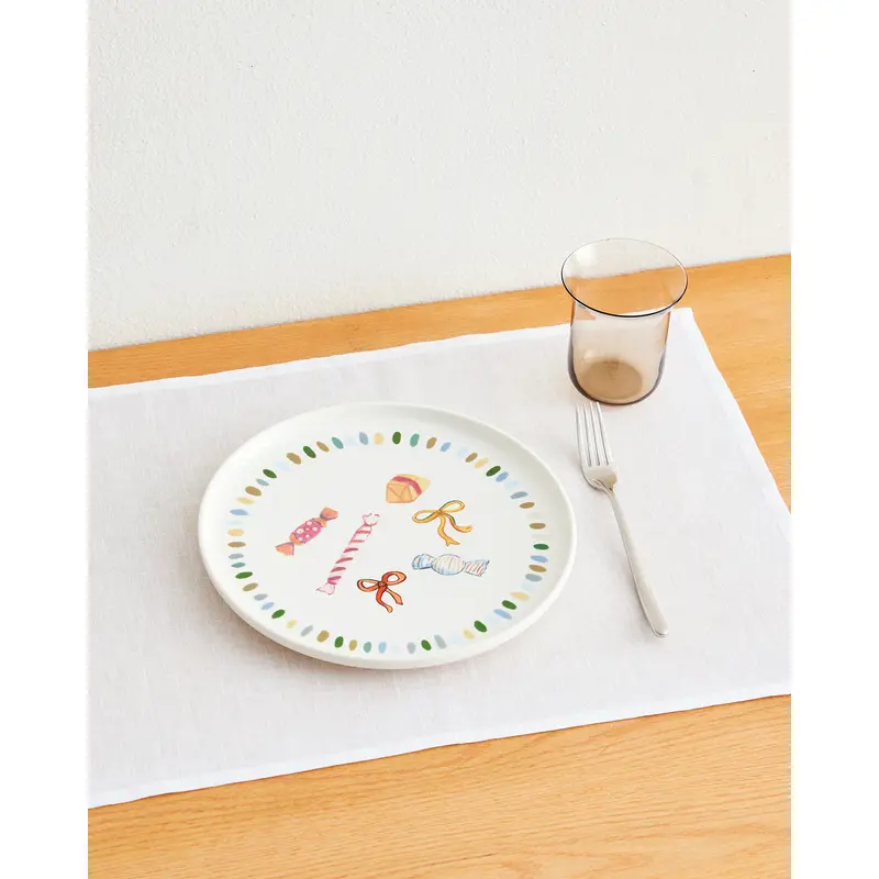 Idda Studios x Bed Threads 'Caramella' Ceramic Dinner Plate