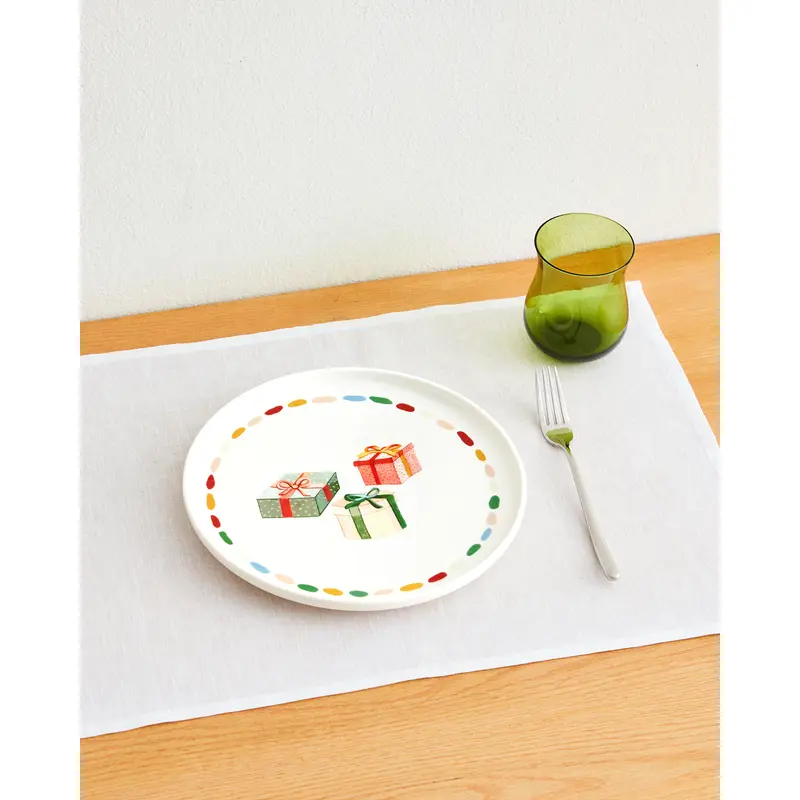 Idda Studios x Bed Threads 'Regali' Ceramic Dinner Plate