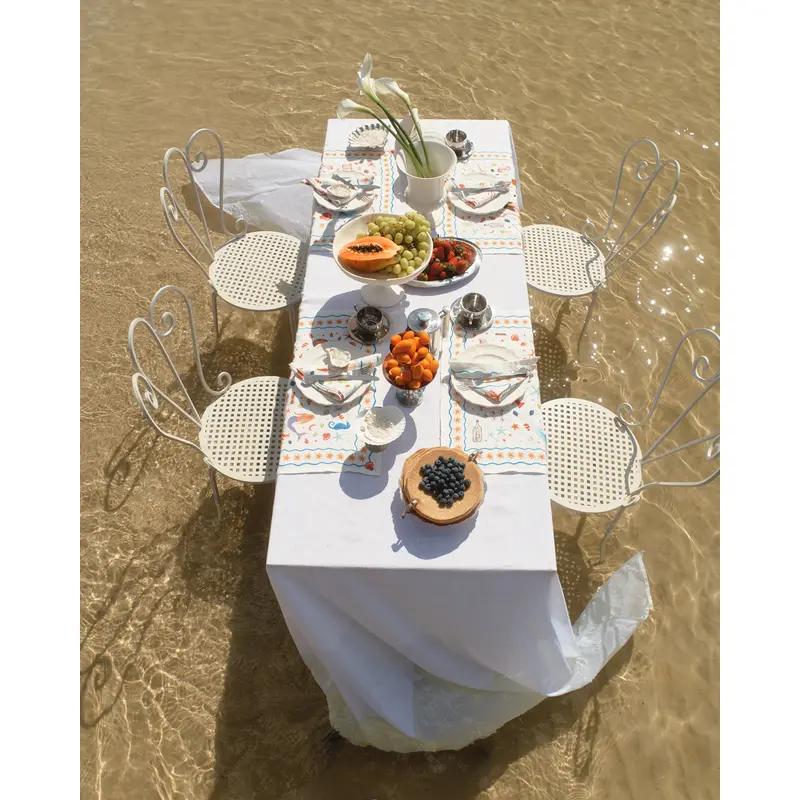 La Sirne 100% French Flax Linen Napkins (Set of Four)