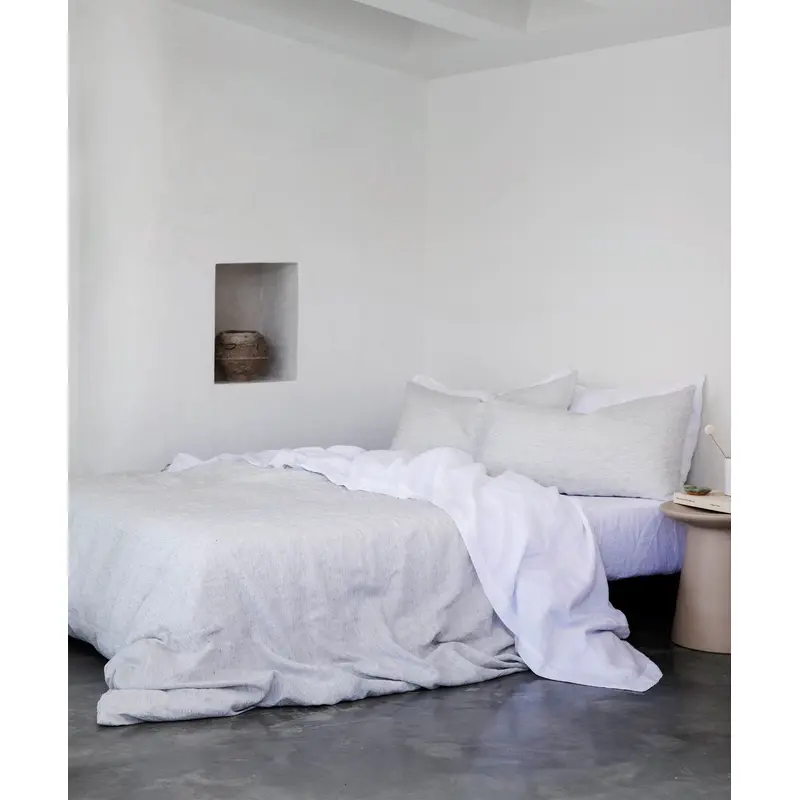 Bedroom Edit - White & Pinstripe