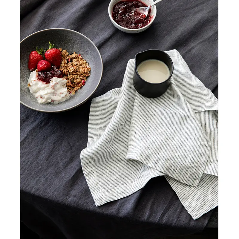 Dining Edit - Slate & Pinstripe