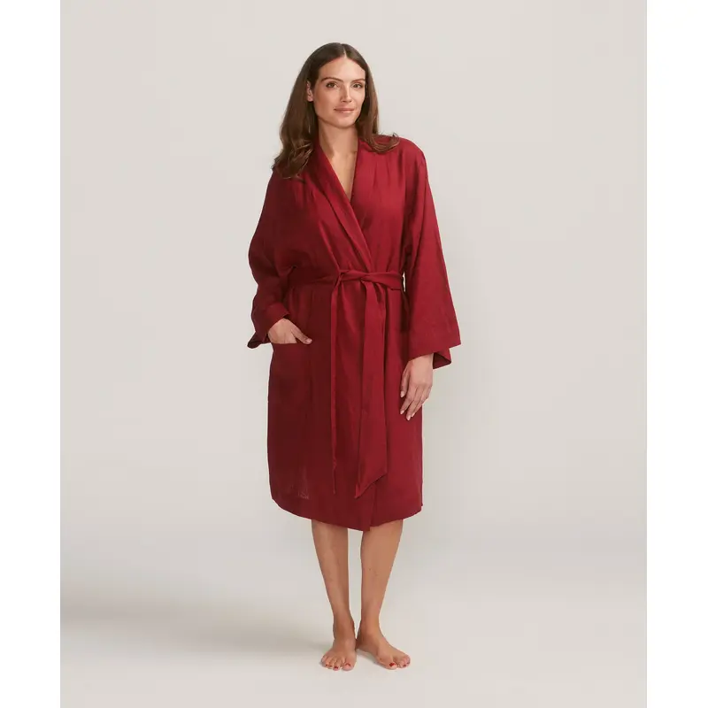 Linen Robe Edition I - Rouge