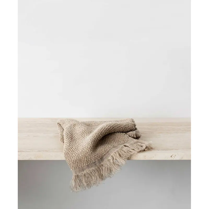 Pure Linen Hand Towel - Natural