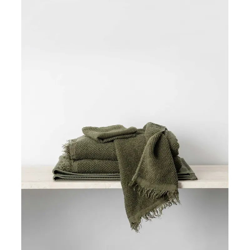 Pure Linen Towel Bundle - Forest