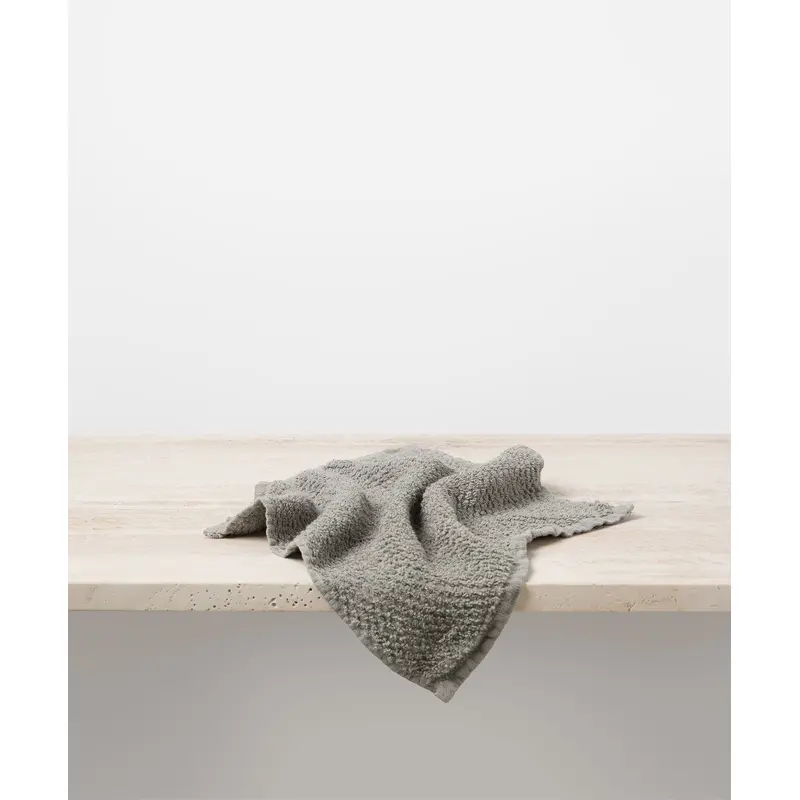 Pure Linen Wash Cloth - Pebble