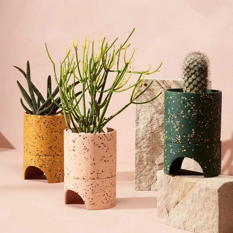 Archie Terrazzo Planter