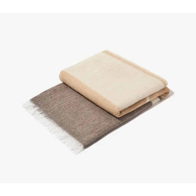Cashmere Stripe Throw