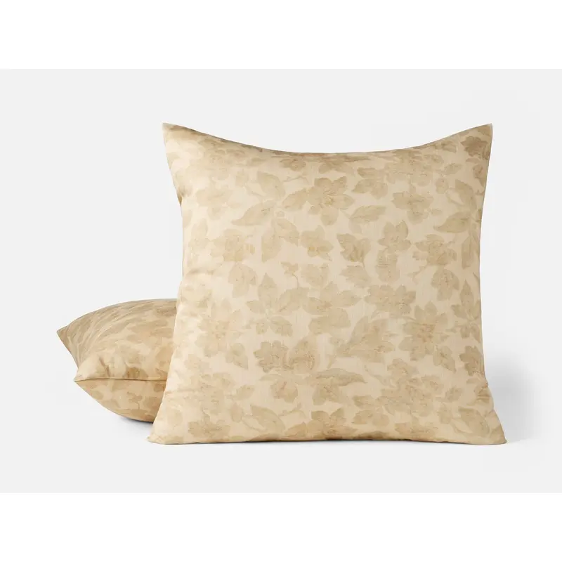 Coyuchi Camellia Organic Print Sham