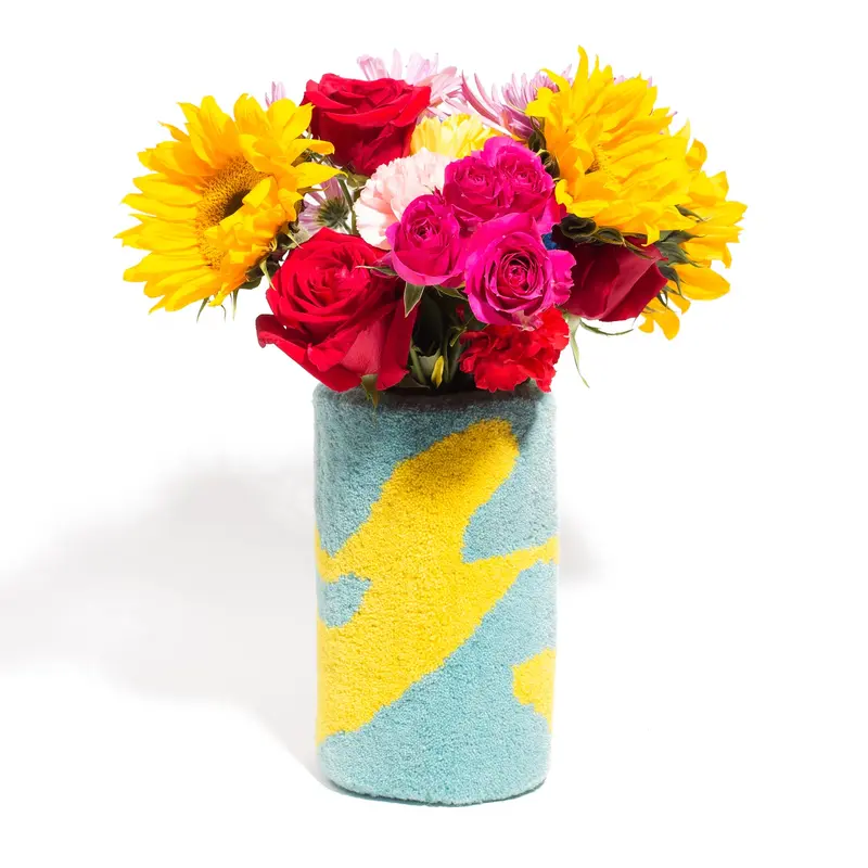 Keilir Tufted Vases by Ugly Rugly