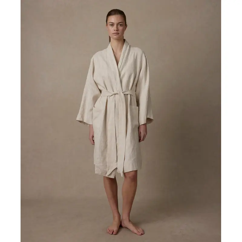 Linen Robe Edition II - Natural