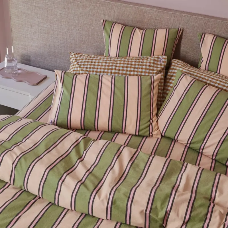 Carnival Stripe Pillowcase Set by Mosey Me