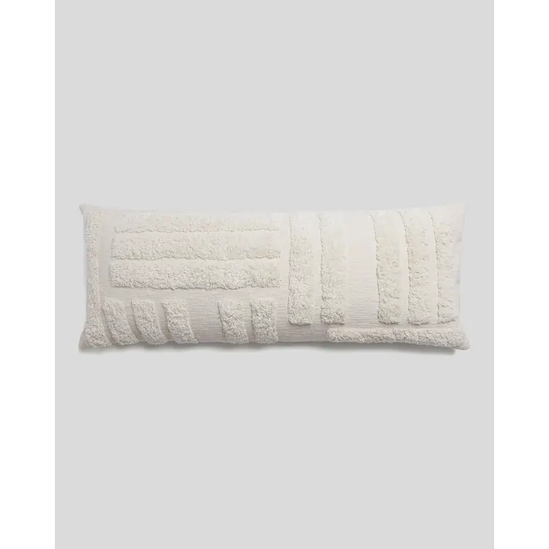 Nomad Lumbar Pillow Cover (Beige)